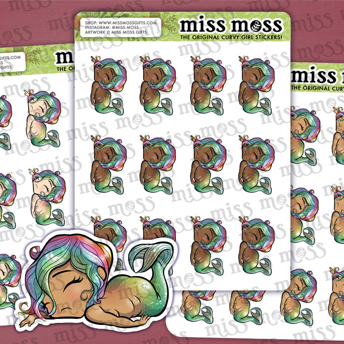Meh-Maid Vinyl Planner Stickers