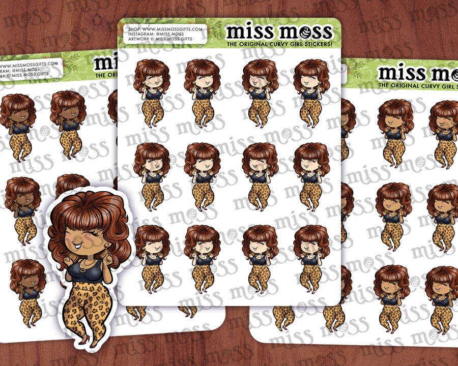 Peggy Bundy Vinyl Planner Stickers