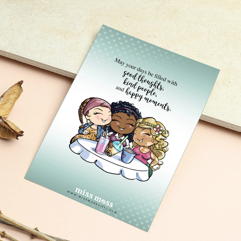 Happy Moments Journaling Card