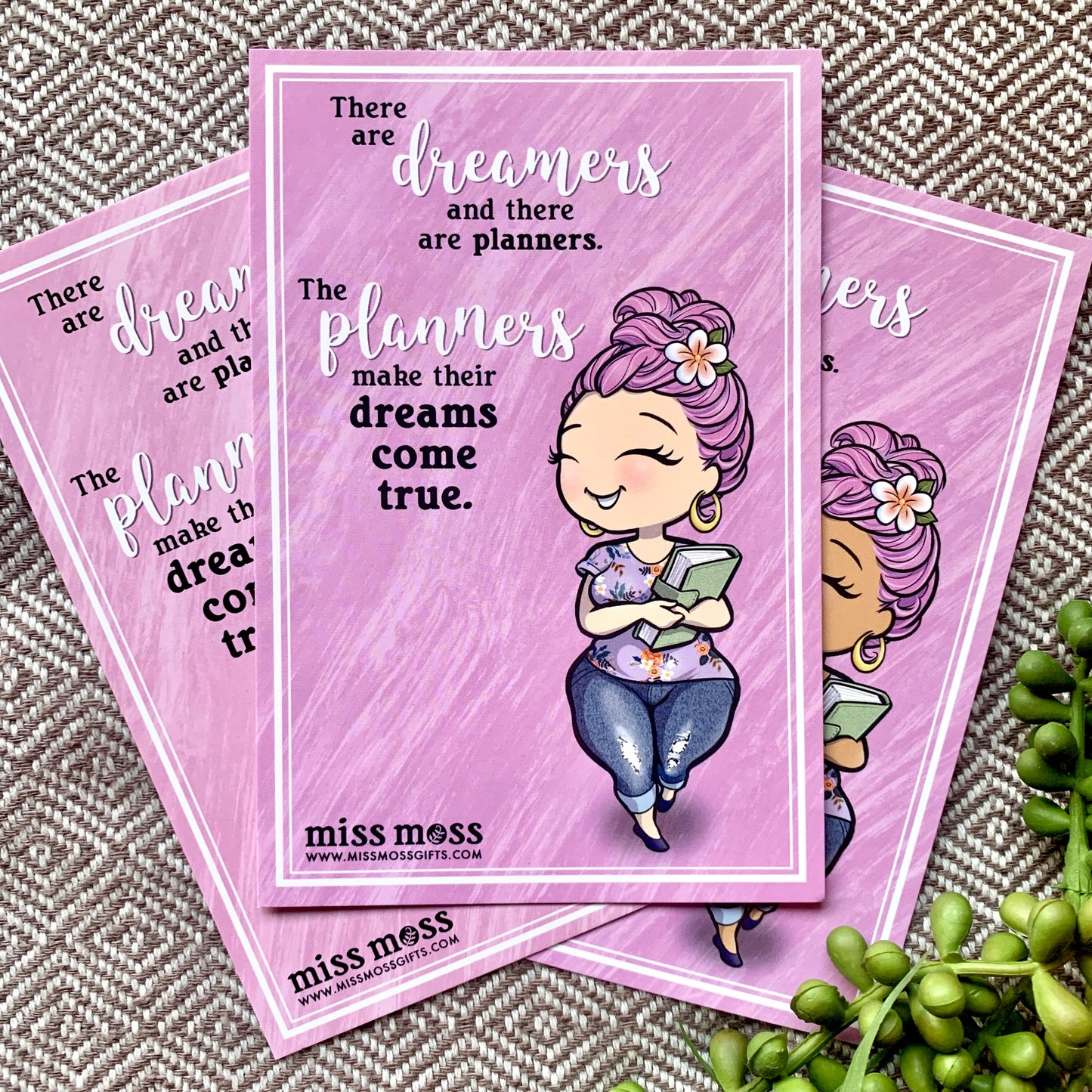 Planner Girl Journaling Card