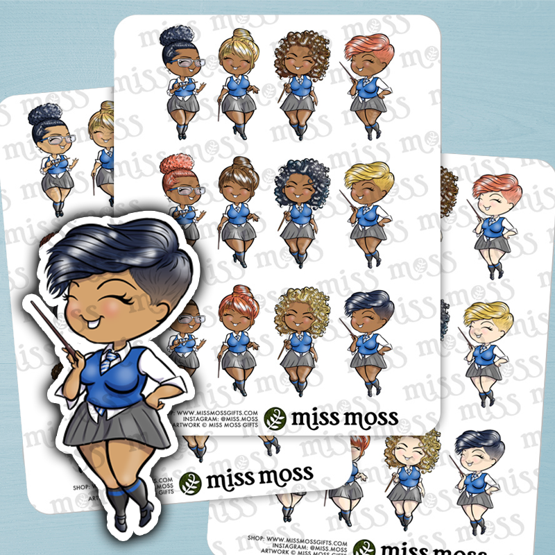 Ravenclaw Harry Potter Inspired Vinyl Planner Stickers – Miss Moss