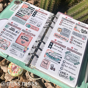 Weekly Planner Spread Inspiration, Personal Size WO2P