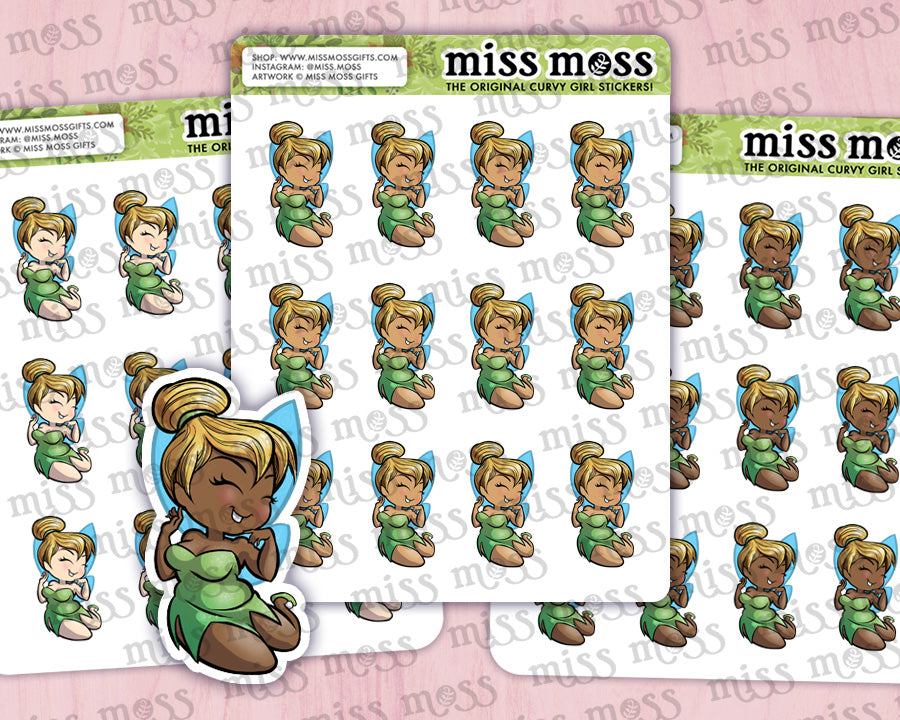 Tinker Fairy Vinyl Planner Stickers