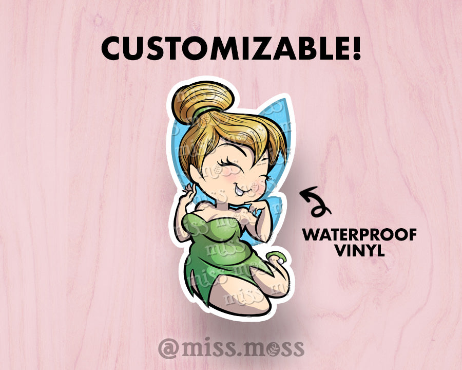 Tinker Fairy Large Vinyl Sticker