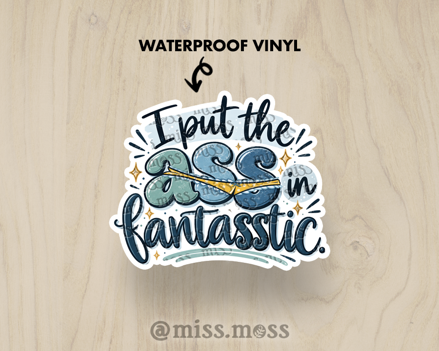 FantASStic Large Vinyl Sticker