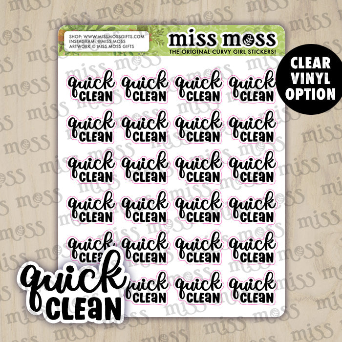 SCRIPT LETTERING STICKERS – Miss Moss Gifts