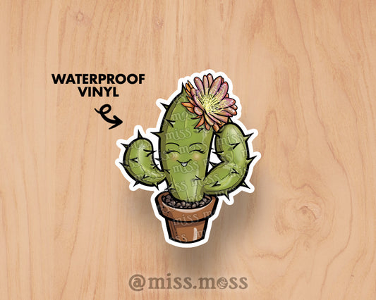 Saguaro Cactus Large Vinyl Sticker
