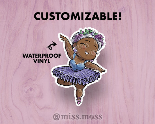Sugarplum Fairy Large Vinyl Sticker