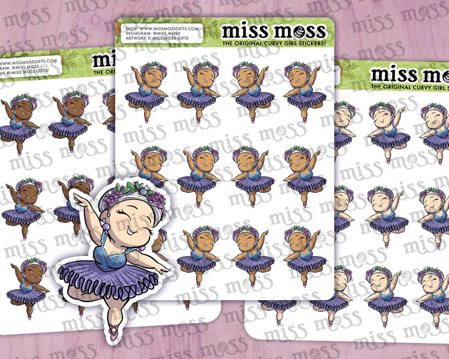 Sugarplum Fairy Vinyl Planner Stickers