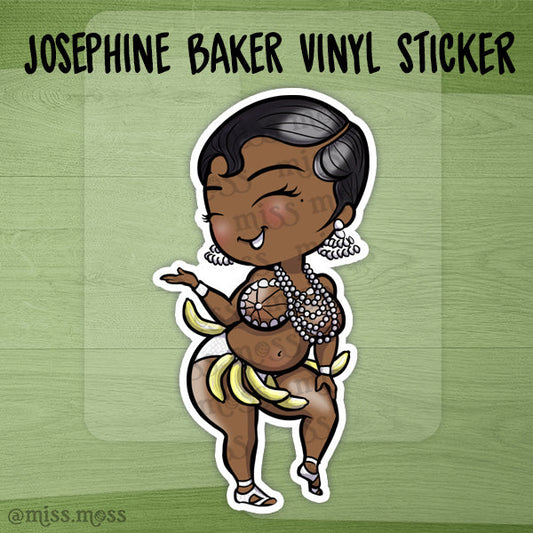 JUMBO Josephine Baker Waterproof Vinyl Sticker