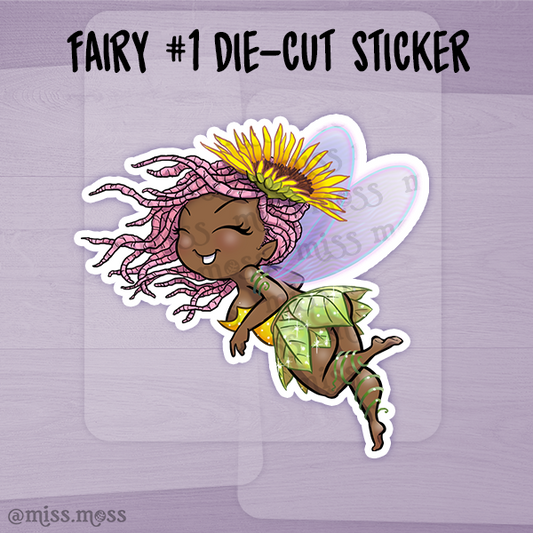 JUMBO Fairy #1 Waterproof Vinyl Sticker