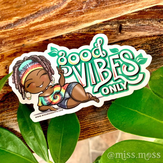 Good Vibes Only Waterproof Vinyl Decal