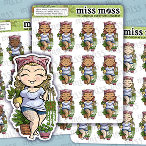 Plant Mom Planner Stickers - Miss Moss Gifts