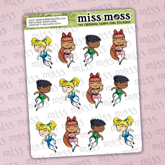 Powerpuff Girls Vinyl Sticker Sampler