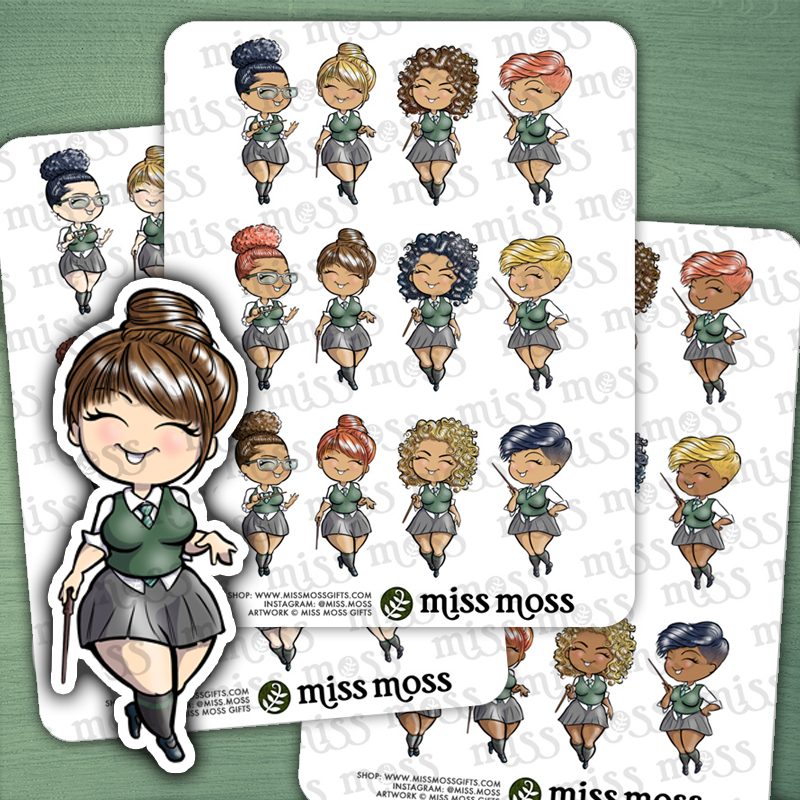 Slytherin Harry Potter Inspired Stickers - Miss Moss Gifts