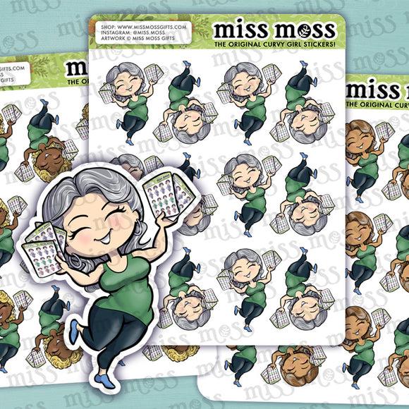 Happy Mail Sticker Lover Vinyl Stickers