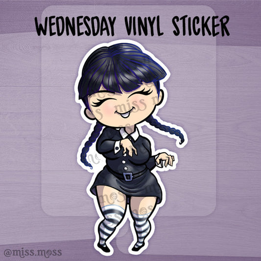 JUMBO Wednesday Vinyl Sticker